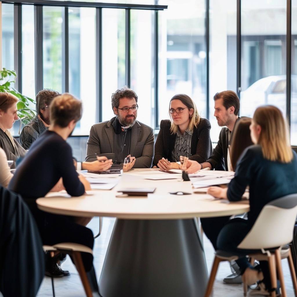 roundtable group of people